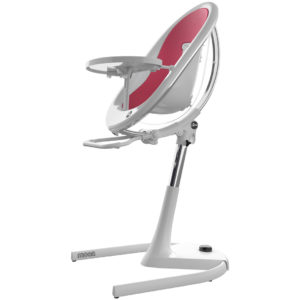Mima Moon High Chair -Moon White-Moon Fuchsia-0