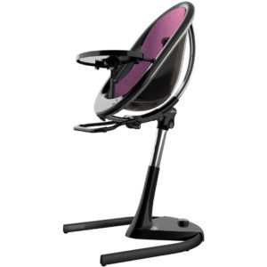 Mima Moon High Chair -Moon Black-Moon Aubergine-0