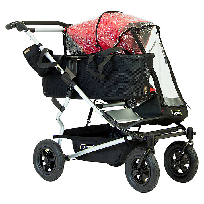 Mountain Buggy Duet Single Rain Cover-0