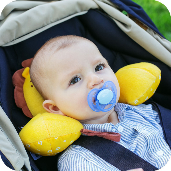 BenBat Neck Support Travel Friends Baby - Lion-3623