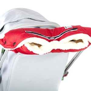 Kutnik Baran Handmuff Red/Cream-0