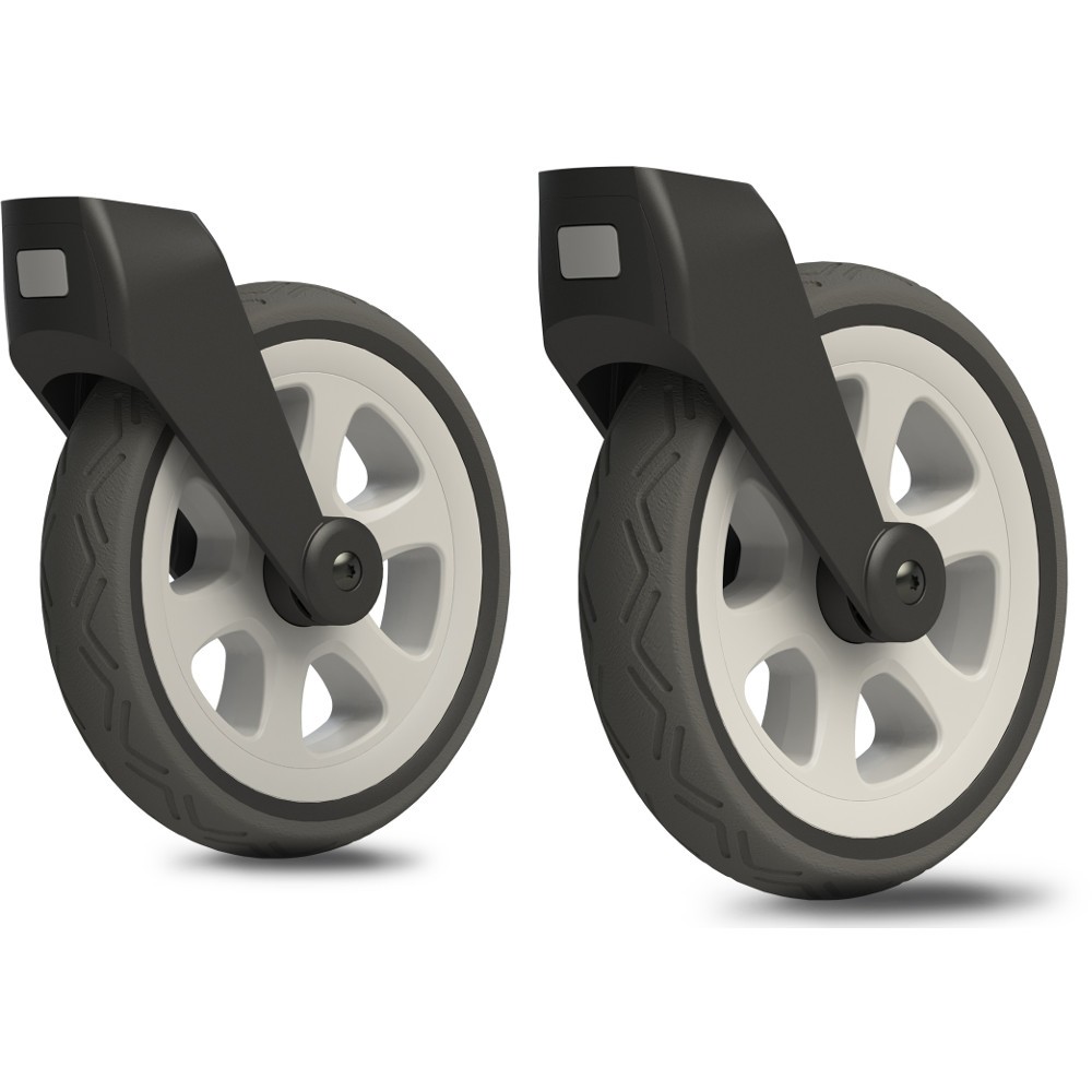 Joolz Day 2 All Terrain Swivel Wheels (Silver)-0