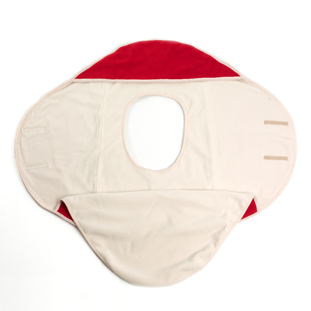 7 AM Enfant NIDO Fleece car seat baby wrap Red size L 6-18 M - Image 3