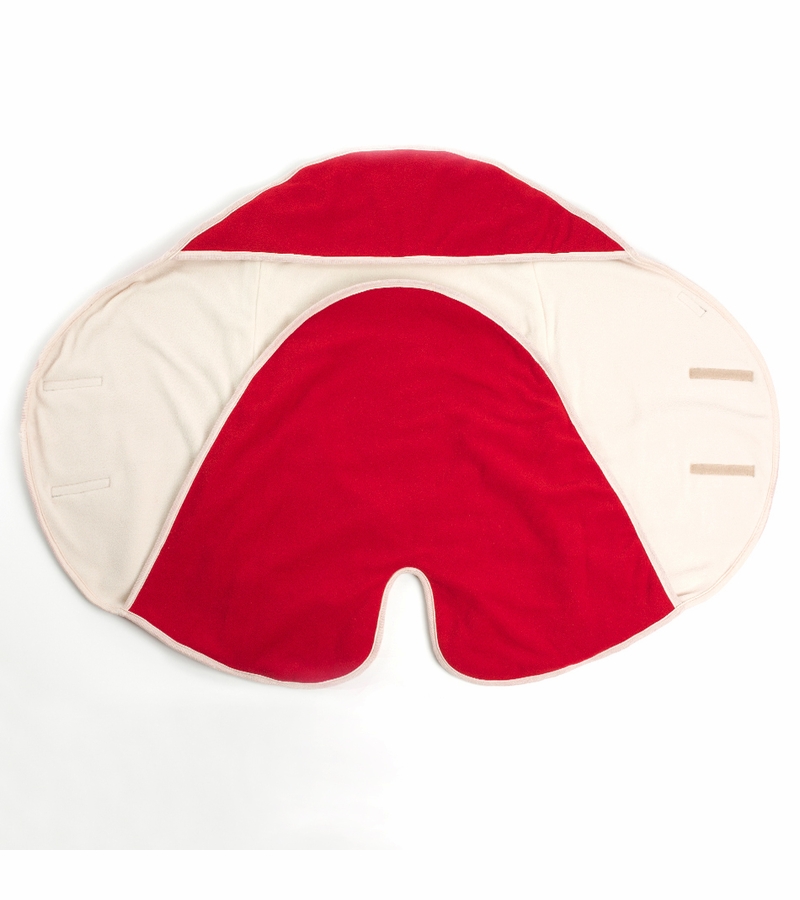 7 AM Enfant NIDO Fleece car seat baby wrap Red size L 6-18 M - Image 2